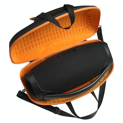 Jbl Boombox 3 Portable Storage Case with Charger Bag - Eva Material - Black + Grey