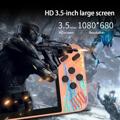 Macaron Handheld Game Console With 3.5 Screen - 800 Built-In Games For Dual Players - Grey
