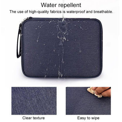 Waterproof Multi-function Storage Bag for Digital Accessories Earphones and Data Cables - Pink