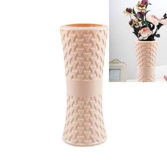 Hydroponic Drop-Resistant Flower Vase For Dry And Wet Arrangements - Pink