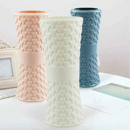 Hydroponic Drop-Resistant Flower Vase For Dry And Wet Arrangements - Pink