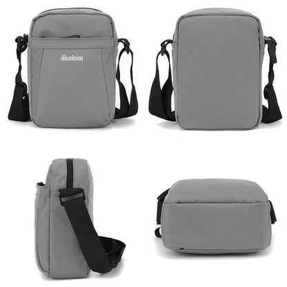 Versatile Canvas Shoulder Backpack For Men - Blue