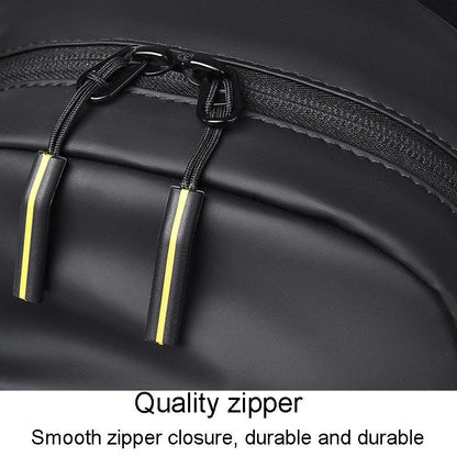 Large Capacity Waterproof Crossbody Chest Bag - Gray