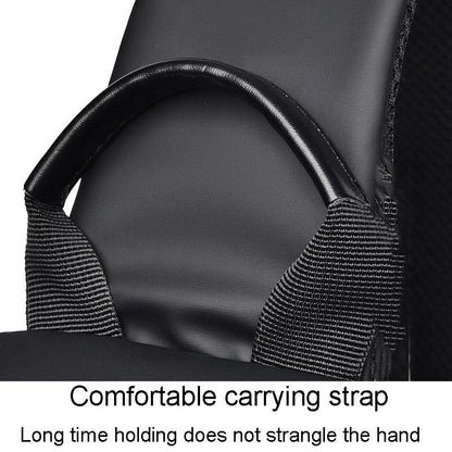 Large Capacity Waterproof Crossbody Chest Bag - Gray