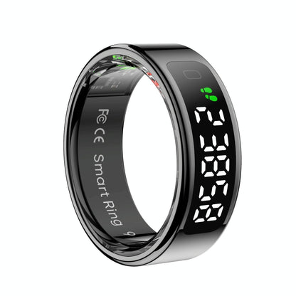 Smart Ring Heart Rate Blood Oxygen Sleep Sports Size 13 - Gold