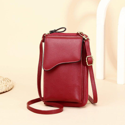 Large Capacity Crossbody Purse For Women - Red
