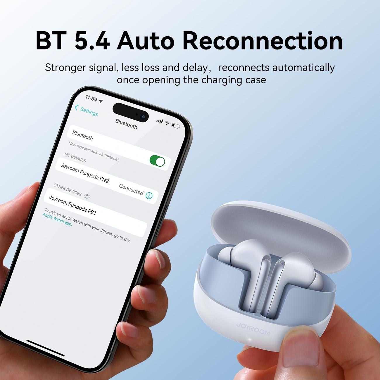 True Wireless Funpods Bluetooth Earphones - White