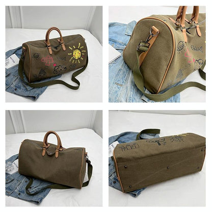 Travel Crossbody Bag - Perfect For Outdoors - Green