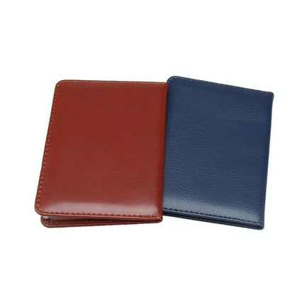 Russian Driver License Holder Genuine Leather Case - Black