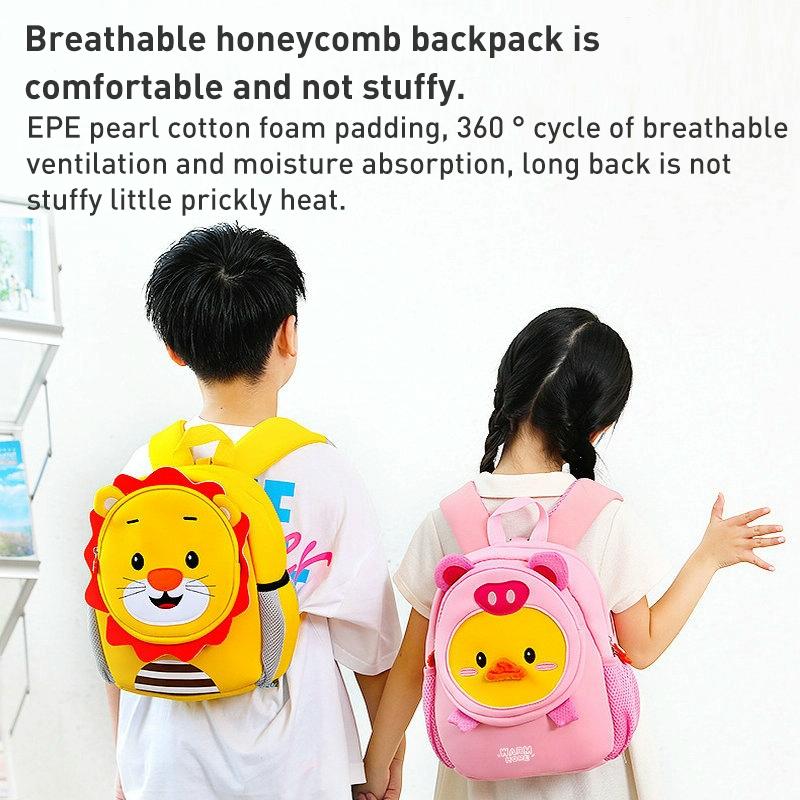 Secure Kids Backpack - Anti-Lost Design - Lion