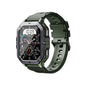 2.02 Inch Sport Smart Watch Support Bluetooth Call / Sleep / Blood Oxygen / Heart Rate / Blood Pressure Health Monitor - Green
