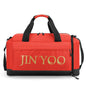 Large Capacity Waterproof Sports Bag With Dry / Wet Separation - Red