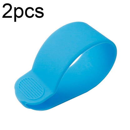 2pcs Silicone Scooter Accelerator Dial Cover for Xiaomi M365 / 1s / Pro / Max G30 / Es2 - Black