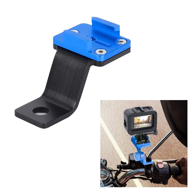 Universal Alloy Handlebar Phone Mount for Sport Cameras - Black