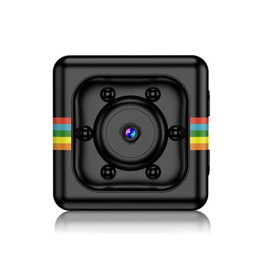 Hd 1080P Mini Sport Camera With Night Vision & Tf Card - Black
