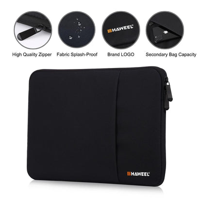 Zipper Sleeve Briefcase for Macbook Samsung Sony Dell Alienware Chuwi Asus Hp Laptops and Tablets - Black