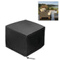 Waterproof Outdoor Furniture Cover - 210d Oxford Cloth - Anti-uv & Dust-proof - Fits Table & Chairs - 170x94x70cm - Black