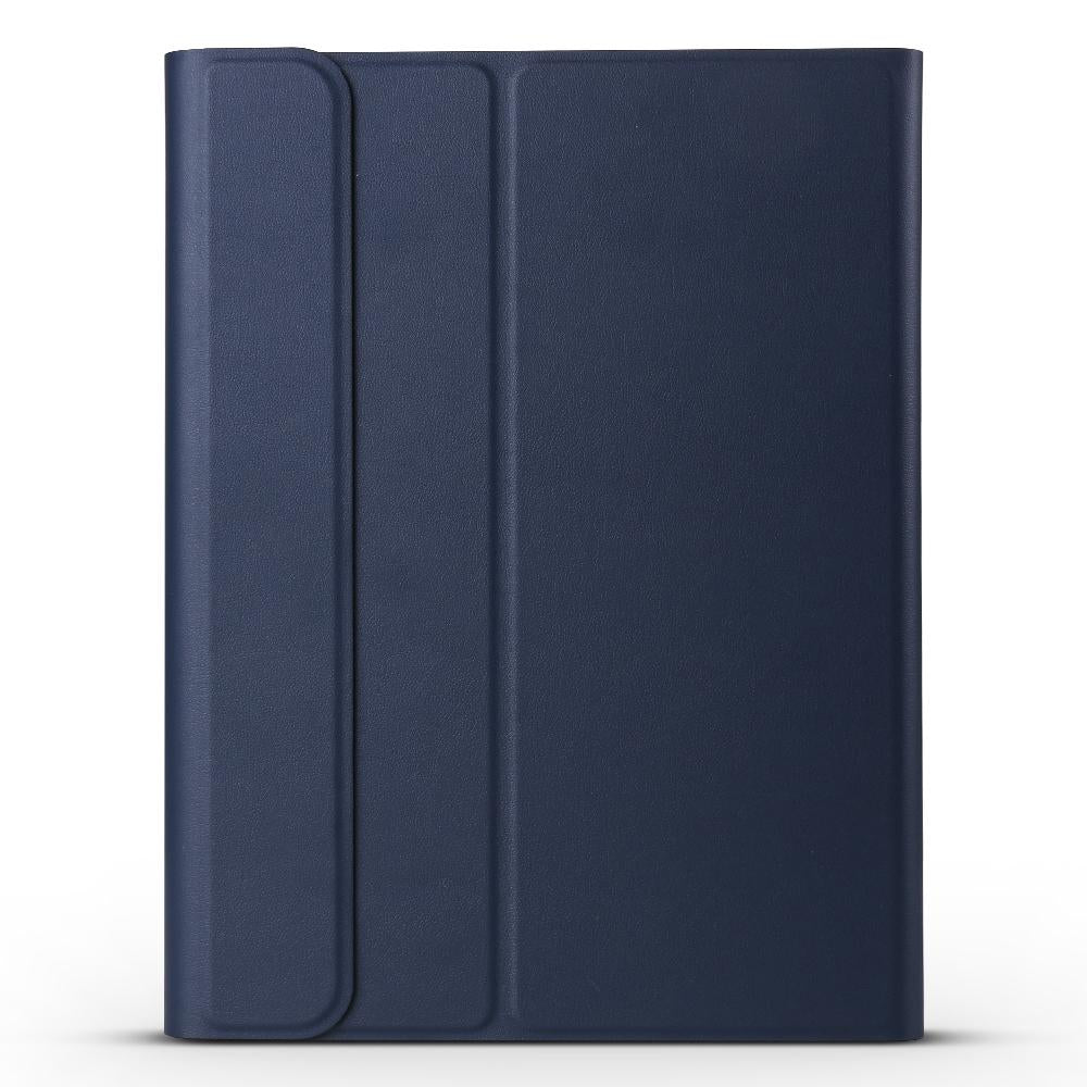 Bluetooth Keyboard & Leather Tablet Case For Ipad Pro 11 Detachable Brushed Texture Horizontal Flip Holder - Black