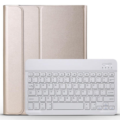 Bluetooth Keyboard & Leather Tablet Case For Ipad Pro 11 Detachable Brushed Texture Horizontal Flip Holder - Black