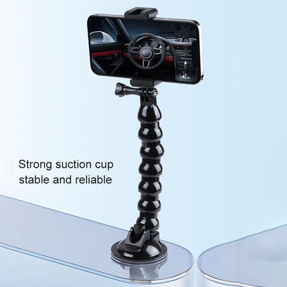 Flexible Suction Cup Mount with Extended Jaws