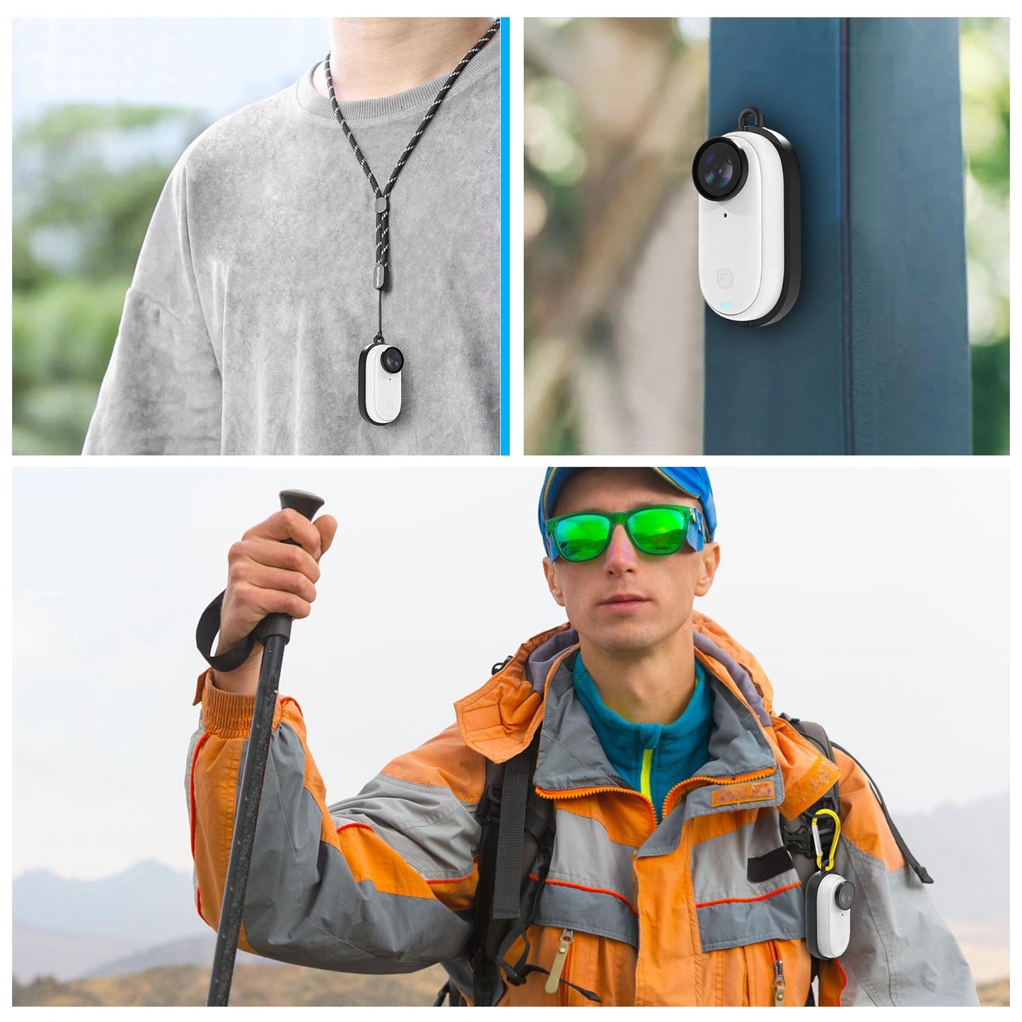 Insta360 Go 3 Magnetic Protective Frame with Carabiner