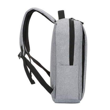 15.6 Laptop Backpack With Usb Charging - Waterproof Oxford Cloth Large Capacity - Black