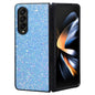 Foldable Diamond Case for Samsung Galaxy z Fold 4 - Compact and Stylish - Flash Blue