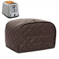 Large Home Bread Maker Dust Cover - Polyester - Dark Brown