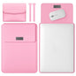 Lightweight 4-in-1 Leather Laptop Bag - 13 / 14 Inches Portable - Pink