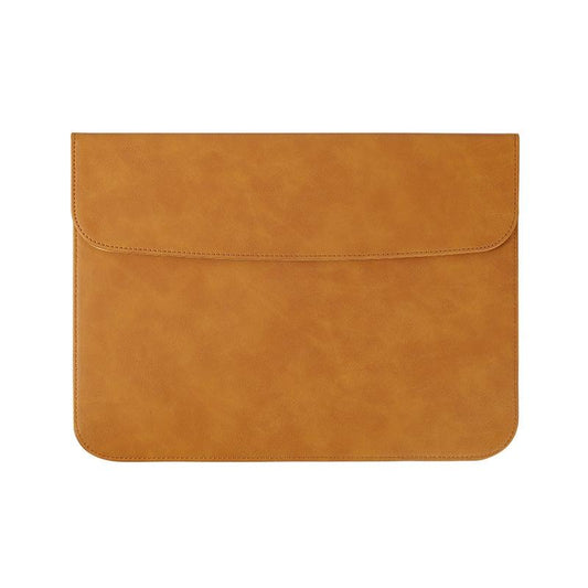 13 Inch Slim Tablet Case with Magnetic Suction for Laptop - Inner Bag - Yellow Brown