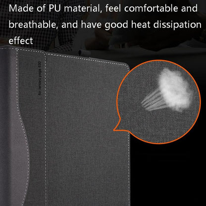 Yoga 520-14 Laptop Leather Case - Protective - Dark Gray