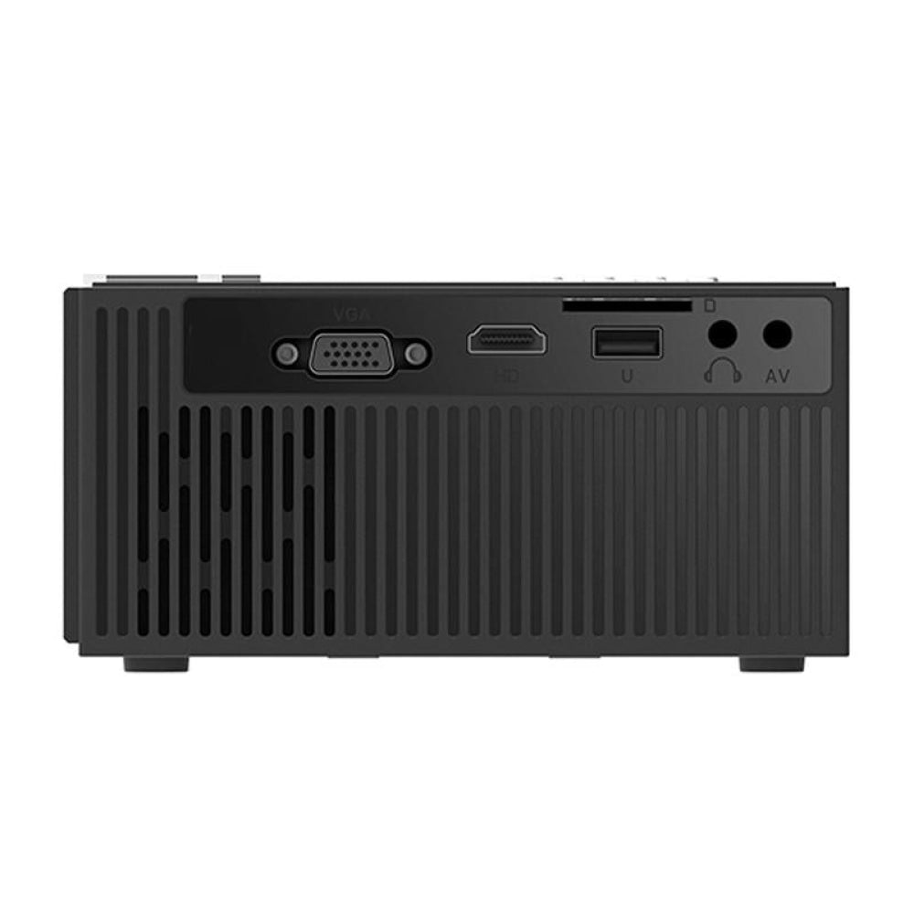 Smart Wifi Projector - 1800 Lumens 720P / 1080P Hd Hdmi / Usb / Vga / Av - Black