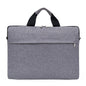 Waterproof Single Shoulder Notebook Bag - 14 Inch Portable & Durable - Gray