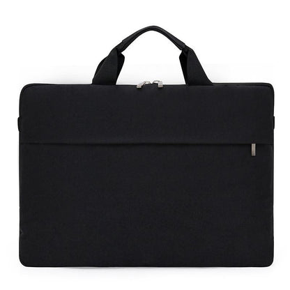 Waterproof Single Shoulder Notebook Bag - 14 Inch Portable & Durable - Gray