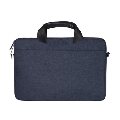 Stylish Zipper Laptop Bag With Shoulder Strap - Durable & Breathable - Black