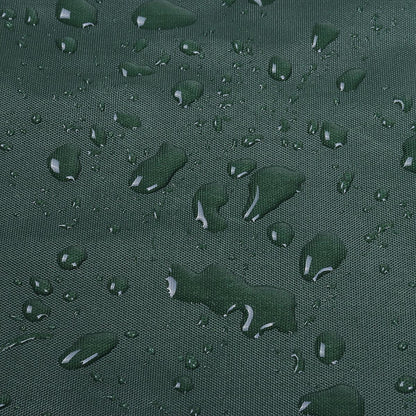 Waterproof Retractable Canopy for Outdoor Patio - 2.5m Size Dustproof Protective Cover - Green