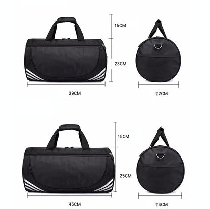 Versatile Gym Bag For Active Travel And Leisure - Silver