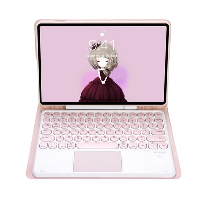 Detachable Bluetooth Keyboard Leather Case For Ipad Pro 11 - Touch Control Skin Texture Candy Colour Black - Eda001493802B