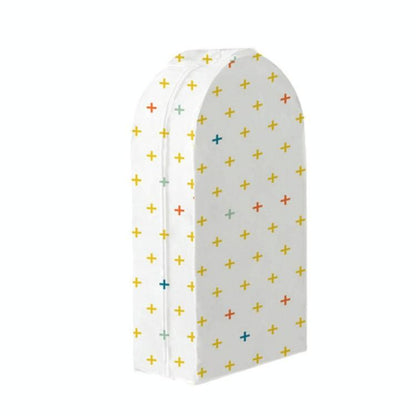 Large 3D Hanger Pocket Wardrobe With Dust Cover - Flowers
