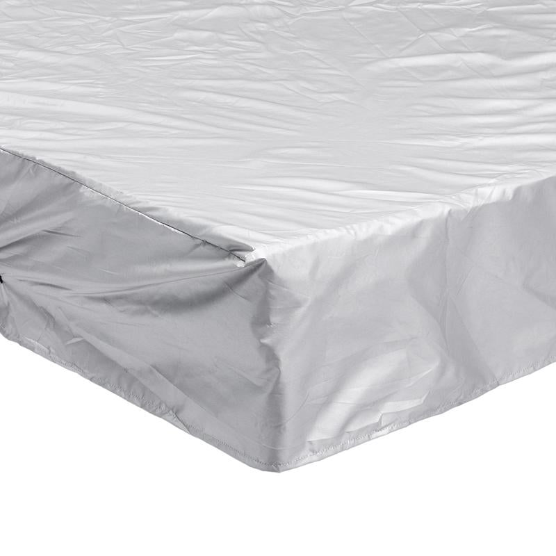 Waterproof & Dustproof Protection Cover For Bathtub Pool Table & Chair - 220X220X85Cm - Silver