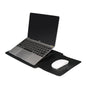 3-in-1 Multifunctional Laptop Bag for 14.1-15.4 Inch Devices in Pu Material - Black