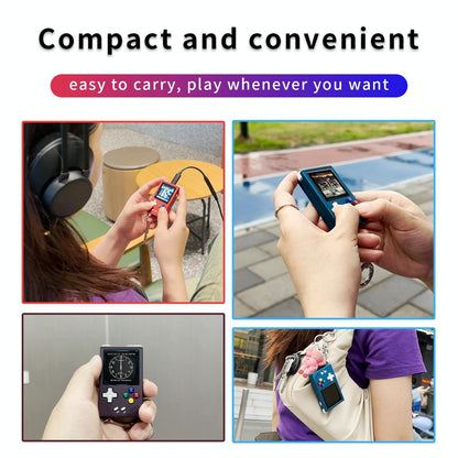 Retro Game Console - 128G 5000 Games 1.54 Ips Linux - Dark Purple - 128G 5000 Games