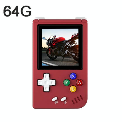 Retro Game Console - 128G 5000 Games 1.54 Ips Linux - Dark Purple - 128G 5000 Games