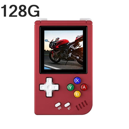 Retro Game Console - 128G 5000 Games 1.54 Ips Linux - Dark Purple - 128G 5000 Games