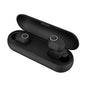 Wireless Sports Bluetooth 5.0 Earphones - Binaural Stereo - Black