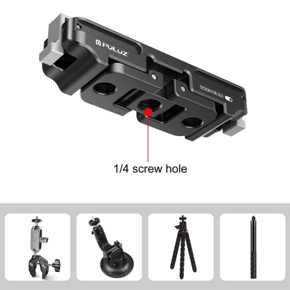 Aluminum Alloy Quick Release Base For Insta360 Go3 - Magnetic Mount