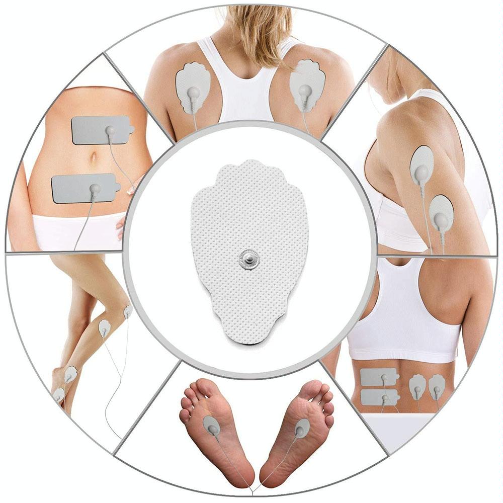 24-Mode Digital Pulse Massager For Whole Body Therapy Au Plug - Silver