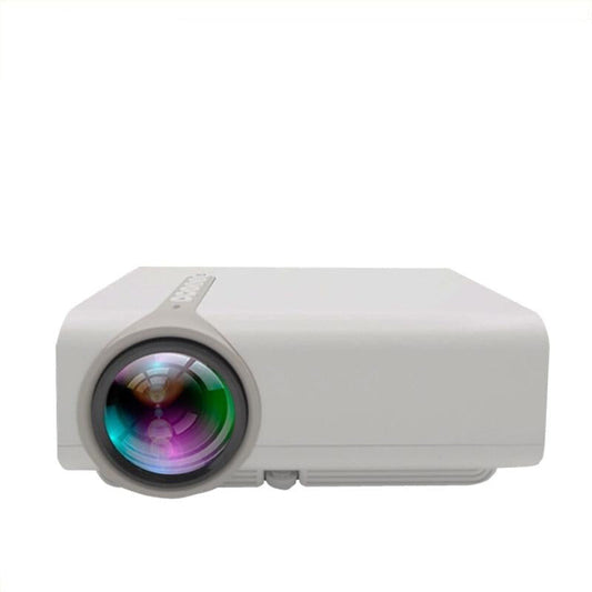 1080P Wireless Screen Mirroring Projector - Small Led - White