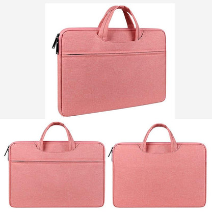 Waterproof Laptop Handbag - 15.6 Inches Shock-Absorbing & Large-Capacity - Mysterious Black