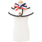 Dog Shawl Saliva Towel Scarf Pet Bow Tie Jewelry Accessories - Size L - White